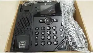 Poly 2200-48820-025 VVX 250 PoE Enabled Ethernet Desk Top Phone