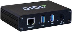Digi International AW02-G300 AnywhereUSB 2 Plus Remote USB 3.1 Hub with 2 Type A USB Connectors Networking Modules