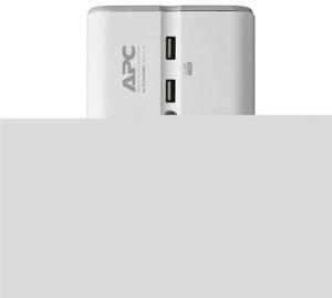 APC by Schneider Electric PE4WRU3 2 x USB SurgeArrest Essential 4-Outlet Surge Suppressor-Protector
