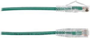 Black Box C6APC28-GN-02 2 ft. Slim Net CAT6A Patch Cable, Green