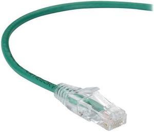 Black Box C6APC28-GN-05 5 ft. Slim Net CAT6A Patch Cable, Green