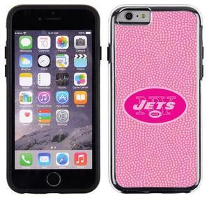 New York Jets Pink NFL Football Pebble Grain Feel IPhone 6 Case