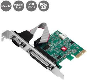 SIIG JJ-E20311-S1 Dp Cyber 1S1P PCIe Card