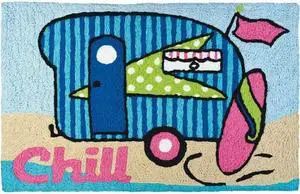 Jellybean JB-DM007 20 x 30 in. Surfer Girl Rug