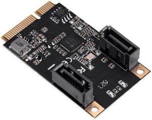 IOCrest SI-MPE40150 2 Port SATA III Full Height MiniPCIE Controller Card