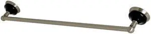 Kingston Brass BA9111BN 24 in. Water Onyx Towel Bar, Brushed Nickel