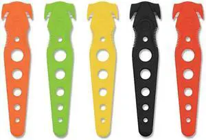 Westcott ACM17379 Safety Cutter Knife, Assorted Color - Pack of 5
