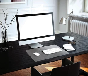 Floortex Table Protection Mat Desktex Pack of 4 Vinyl Rectangular Desk Pads - 17" x 22" Floortex Table Protection Mat Desktex Pack of 4 Vinyl Rectangular Desk Pads - 17" x 22"