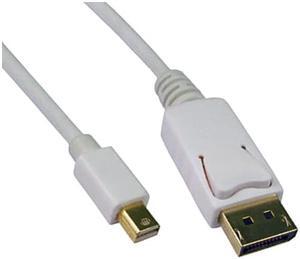 Mini DisplayPort 1.1 Video Cable, Mini DisplayPort Male to DisplayPort Male, 15 foot