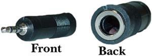 Cable Wholesale 1/4 inch Stereo Female / 3.5mm Stereo Male Stereo to Stereo adapter