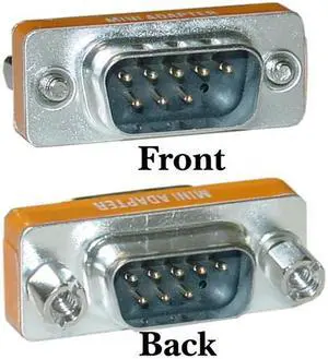Cable Wholesale DB9 Male / DB9 Male Mini Null Modem Adaptor