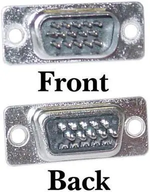 Cable Wholesale HD15 (VGA) Male Solder Type Connector, 15C