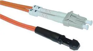 Cable Wholesale LC / MTRJ Multimode Duplex Fiber Optic Cable 62.5/125 - 3 Meter (10 ft)