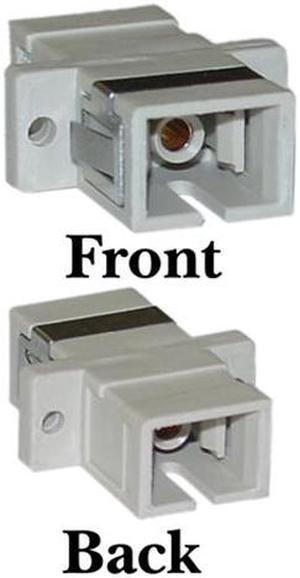 Cable Wholesale SC / SC Multimode Simplex Plastic Housing Fiber Coupler