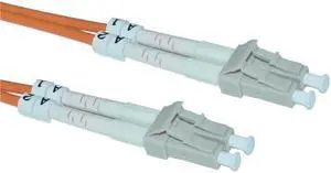 Cable Wholesale LC / LC Multimode Duplex Fiber Optic Cable 50/125 - 5 Meter (16.5 ft)