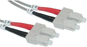 Cable Wholesale SC / SC Multimode Duplex Fiber Optic Cable 50/125 - 1 Meter (3.3ft)