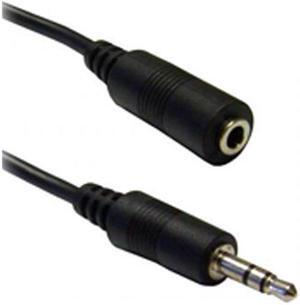 Cable Wholesale 3.5mm Stereo Extension Cable, 3.5mm Male to 3.5mm Female, 6 foot