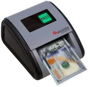Cassida InstaCheck Counterfeit Detector - Infrared, Magnetic Strip Detection - U.S. Currency