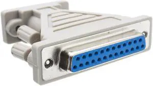 Cable Wholesale DB9 Male / DB25 Female, Serial / AT Modem Adaptor, Molded