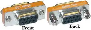 Cable Wholesale Mini Null Modem DB9 Female / DB9 Female, Adaptor