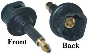 Cable Wholesale Digital Optical (Toslink) Female / 3.5mm Male Digital Audio Adapter