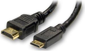 Cable Wholesale HDMI to Mini HDMI Cable High Speed w/ Ethernet - 3 ft