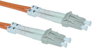Cable Wholesale LC / LC Multimode Duplex Fiber Optic Cable 62.5/125 - 15 Meter (49.2ft)