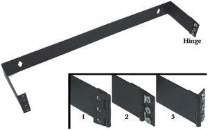 Cable Wholesale 1 Unit Patch Panel Hinged Wall Bracket