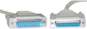 Cable Wholesale DB25 Male / DB25 Female 25C 1:1 25 ft (UL)