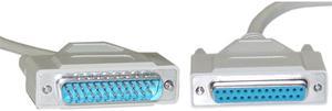 Cable Wholesale DB25 Male / DB25 Female 25C 1:1 50 ft
