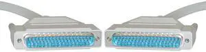 Cable Wholesale DB37 Male / DB37 Male Serial Cable 37C 1:1 10 ft (UL)