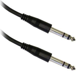 Cable Wholesale 1/4 inch Stereo Patch Cable, 1/4 Male - 25 foot