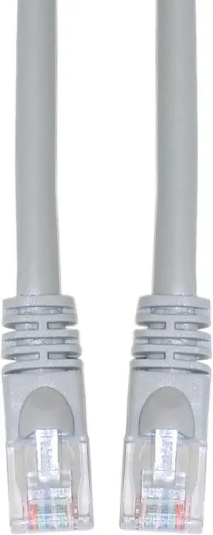 Cable Wholesale Cat 6A Gray Ethernet Patch Cable, Snagless / Molded Boot, 500 Mhz, 100 Foot