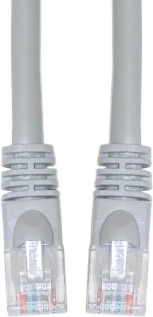 Cable Wholesale Cat 6 Gray Ethernet Patch Cable, Snagless / Molded Boot, 14 Foot