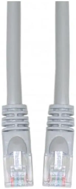 Cable Wholesale Cat 5e Ethernet Crossover Cable, Snagless / Molded Boot, 3 foot - Gray