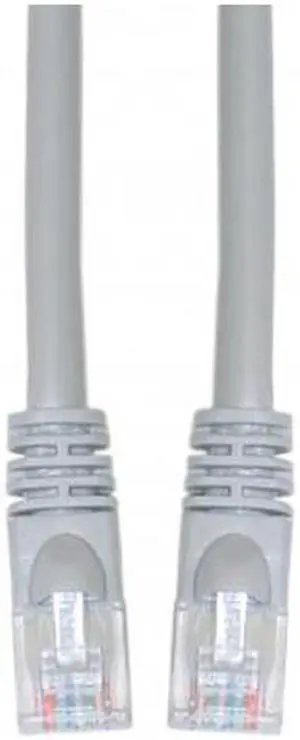 Cable Wholesale Cat 5E Gray Ethernet Crossover Cable, Snagless / Molded Boot, 10 Foot