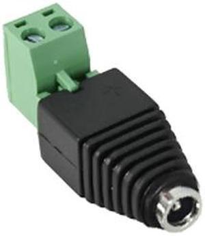 Cable Wholesale DC Female Power Plug to 2 Pin Terminal (Screw Down) Adapter