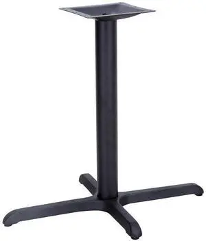 23.5'' x 29.5'' Restaurant Table X-Base with 3'' Dia. Table Height Column