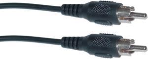 RCA Audio And Video Extension Cable, RCA Male, 6 foot