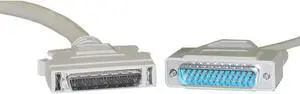Cable Wholesale SCSI II Cable HPDB50 Male To DB25 Male 19 Twisted Pairs 6 Foot