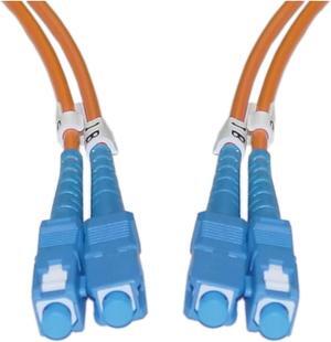 Cable Wholesale Electronics Fiber Optic Cable SC / SC Multimode Duplex 15 meter (49.2 foot)