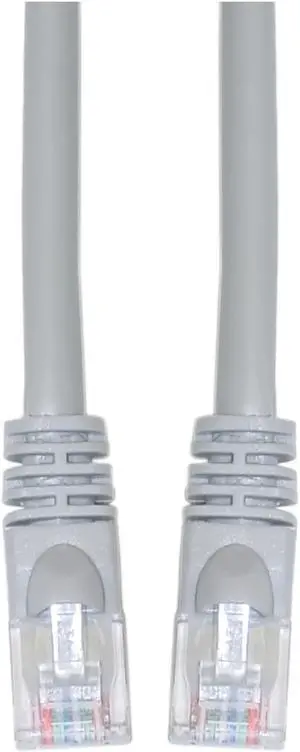 Cable Wholesale Electronics Cat5e Gray Ethernet Crossover Cable Snagless/Molded Boot 25 Foot