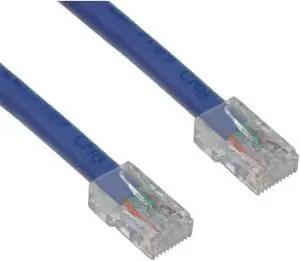 Cable Wholesale Electronics Cat6 Ethernet Patch Cable Bootless 4 Foot - Blue
