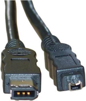 Firewire 400 USB Cable 6 Pin to 4 Pin cable, IEEE-1394a, 15 foot
