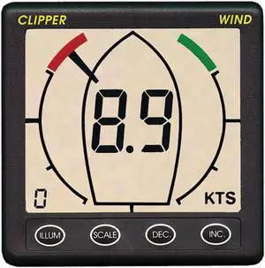 Clipper Wind Instrument With Masthead Transducer and Cover