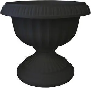 Bloem 18in Grecian Urn Black - GU18-00