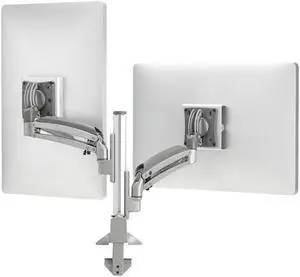 K1 Clmn MNT Dual Display 1l Arm, Silver K1 Clmn MNT Dual Display 1l Arm, Silver