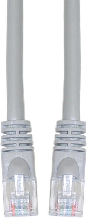 CAT6A, UTP, with Molded Boot, 500MHz, Gray, 3ft