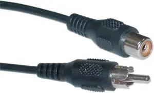 Offex RCA Audio / Video Extension Cable, RCA Male to RCA Female, 6 foot