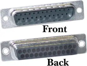 Cable Wholesale DB25 Pin Male Crimping Housing (Serial)